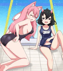 プールサイドの誘惑