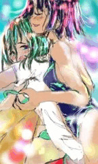 背後から乳揉み画69