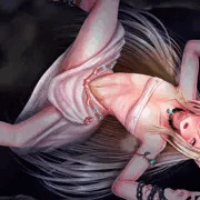 高貴なハイエルフ様と青肌ショタ悪魔（貧乳Ver）