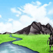 大自然イカ腹幼女戦士の露出