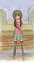 「らめ入りTシャツなんか着やがって…」