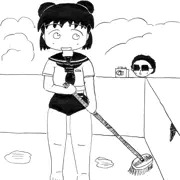 プール掃除