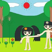 妹分と一緒に裸族