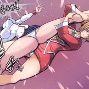開脚固め