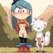 ぼっ立ちガール