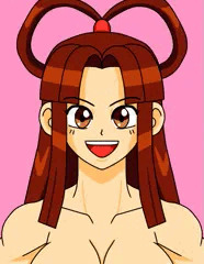 美少女番長・ユキの表情