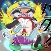 リーフ　ワリオ　ワリオかみつき