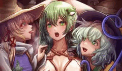 東風谷早苗VSメスガキ神＆妖怪少女