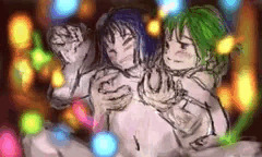 背後から乳揉み画70