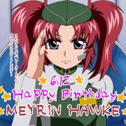 6月12日はメイリン・ホークの誕生日です！