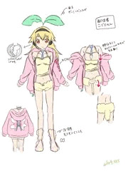 ニジエたんイラコン草案