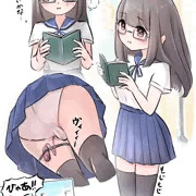 パンツの中にローターを入れていた女の子が転んじゃったとき