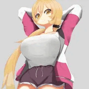 部屋着魔女