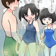 遊園地のプール
