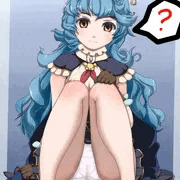 パンツ見えてるフェリさん