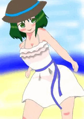 夏のお嬢さん♪