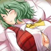 寝てる隙にゆうかぱい