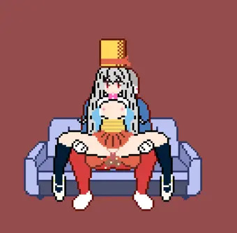 う○みちゃん、おにいちゃんのかたい棒を堪能