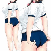 ブルマでやられちゃう三つ編み少女