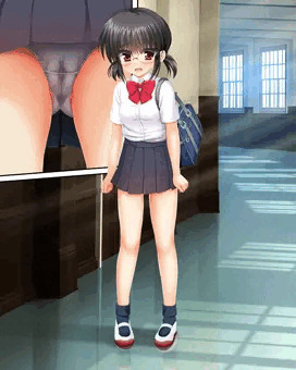 学校でお漏らしチャレンジ