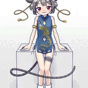 チャイナ風ナズ（＋服無し差分）