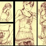 JS6になる子がまだアニメプリントのインナー着てるのを嬉しそうに見せてくる