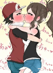 赤闘　キス