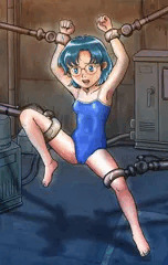 亜美ちゃん拘束3　スク水編