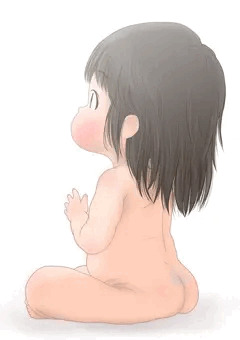 あかちゃんのおしり