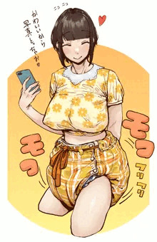 もこもこ布おむつ お姉さん