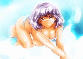 佐伯倫子の水色下着