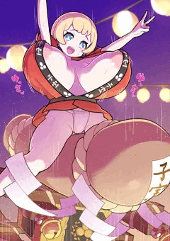 金髪ちゃんお祭りに参加する！