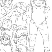うちのこ設定画(リメイク版おまけ付き)