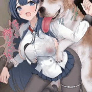 ベルとワンちゃんはとっても仲良し❤