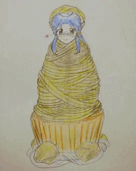 お菓子拘束その２ モンブラン
