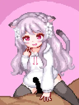 ねこみみちゃん中出しえっち
