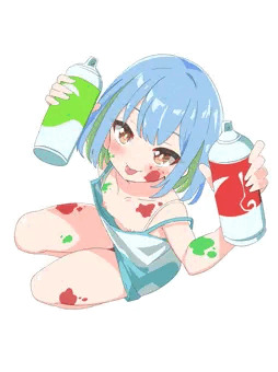 スプレー缶女子フェラチオ