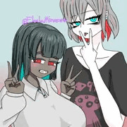 急にこういう2人組を描きたくなった