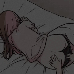 深夜に…