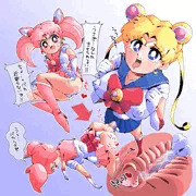 ちびうさとセラムン