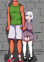 身長差カップル　エロシーン