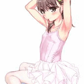 IVの女の子のバレエ衣装