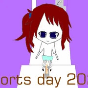 空いている個室を見つけて小便している庭球部マネージャー少女