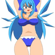 水着のチルノおねぇちゃん