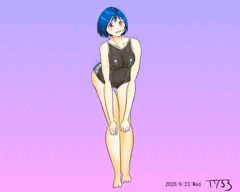 スケール水着