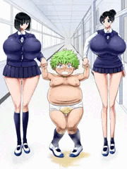 廊下でお漏らし