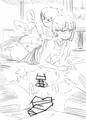 落書き・男の娘