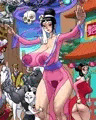 白骨婦人噴乳