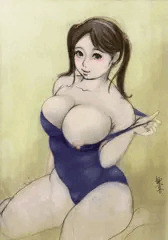 【巨乳JK・麻里】