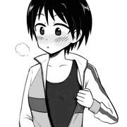 ジャージ脱ぎかけの真